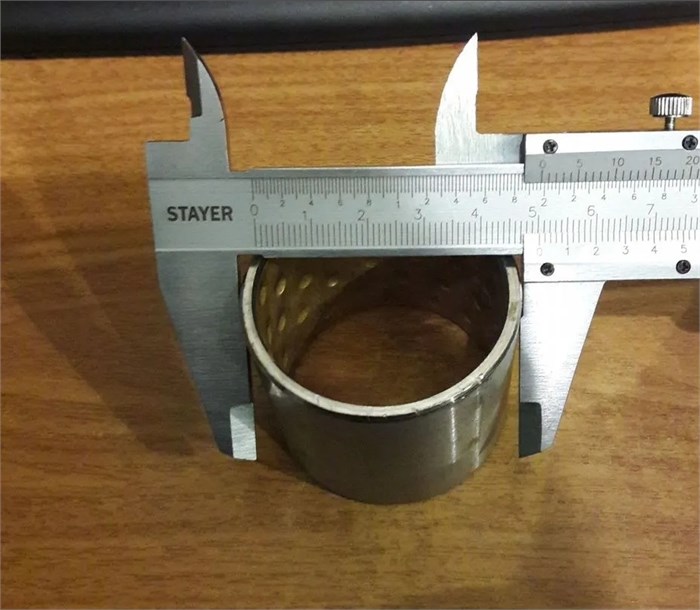 Higer	24E03-00010*05023	Втулка разжимного вала заднего 50x44 h-43 Higer 6109Q 24E03-00010*05023