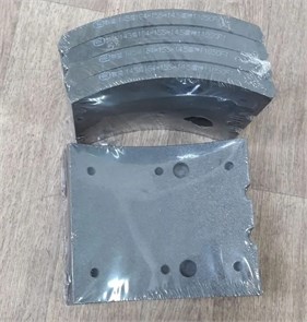 Higer	35a23-02512	Накладка задней тормозной колодки Higer 6720,6840 (комплект 8 шт) 35a23-02512